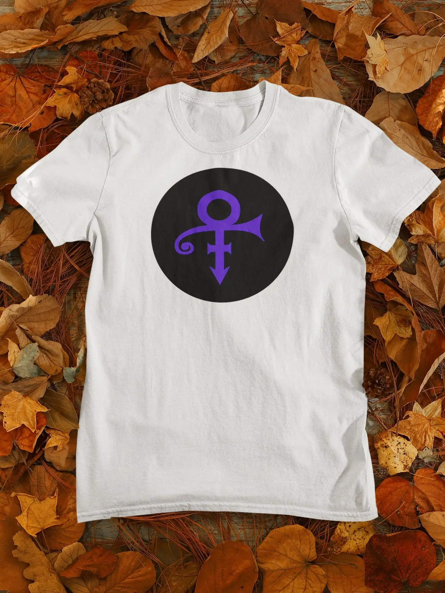 Prince Logo White Cotton T Shirt Vintage TAFKAP Collectors Cool Rock