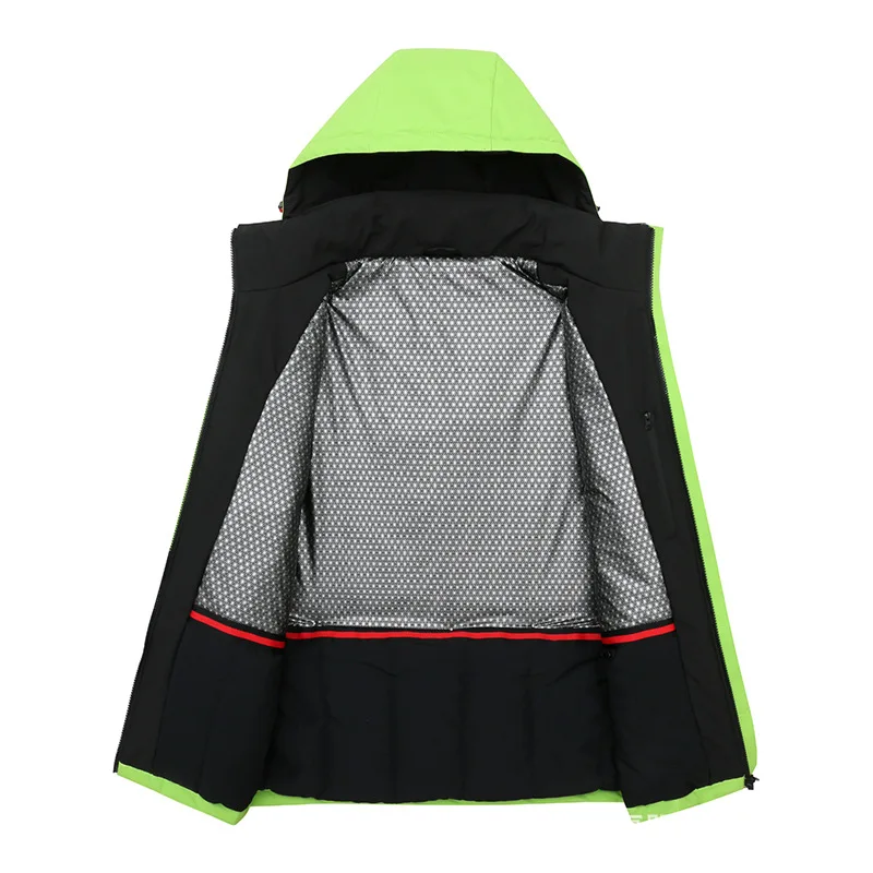 Minsu 2025NewThermal Cotton Jacket Thickened Thermal Windbreaker Outdoor Cold-Proof Warm Windproof Hiking Jacket Unisex