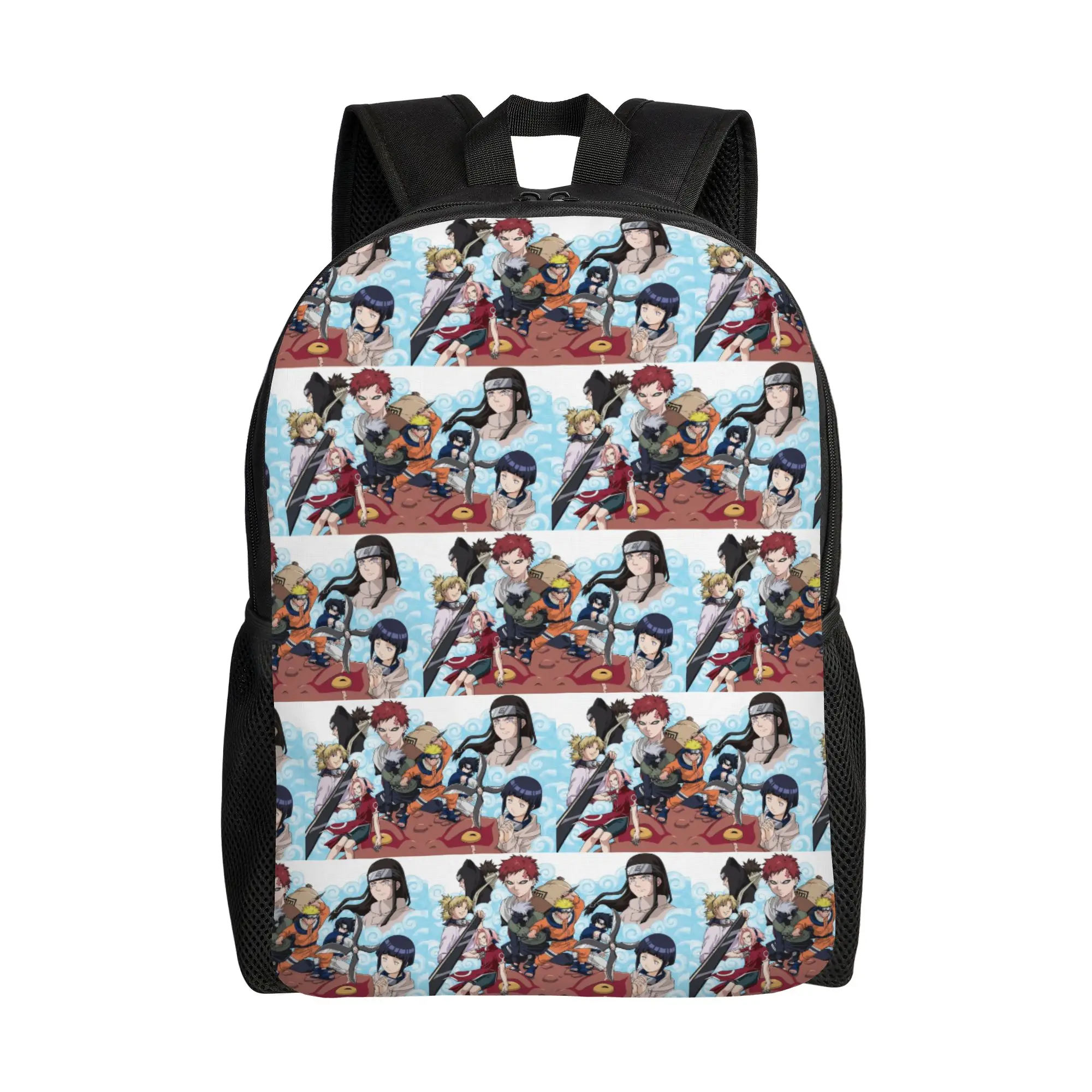 

Custom Anime N-Narutoes Backpacks for Women Men Waterproof College School Bag Printing Bookbag