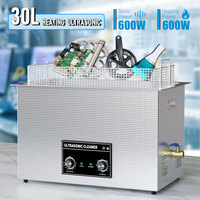 Ultrasonic Cleaner 0.8L 2L 3.2L 4.5L 6.5L 10L 15L 22L 30L Mechanical Ultrasound Bath With Heater Timer Stainless Basket