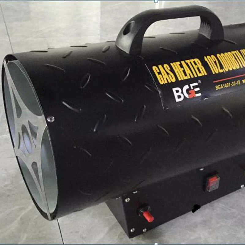 ATV&UTV30KW Poultry Portable Gas Heater Indoor with Built-in Safety Device on Ignition/overheat BGE or OEM Commercial 100pcs