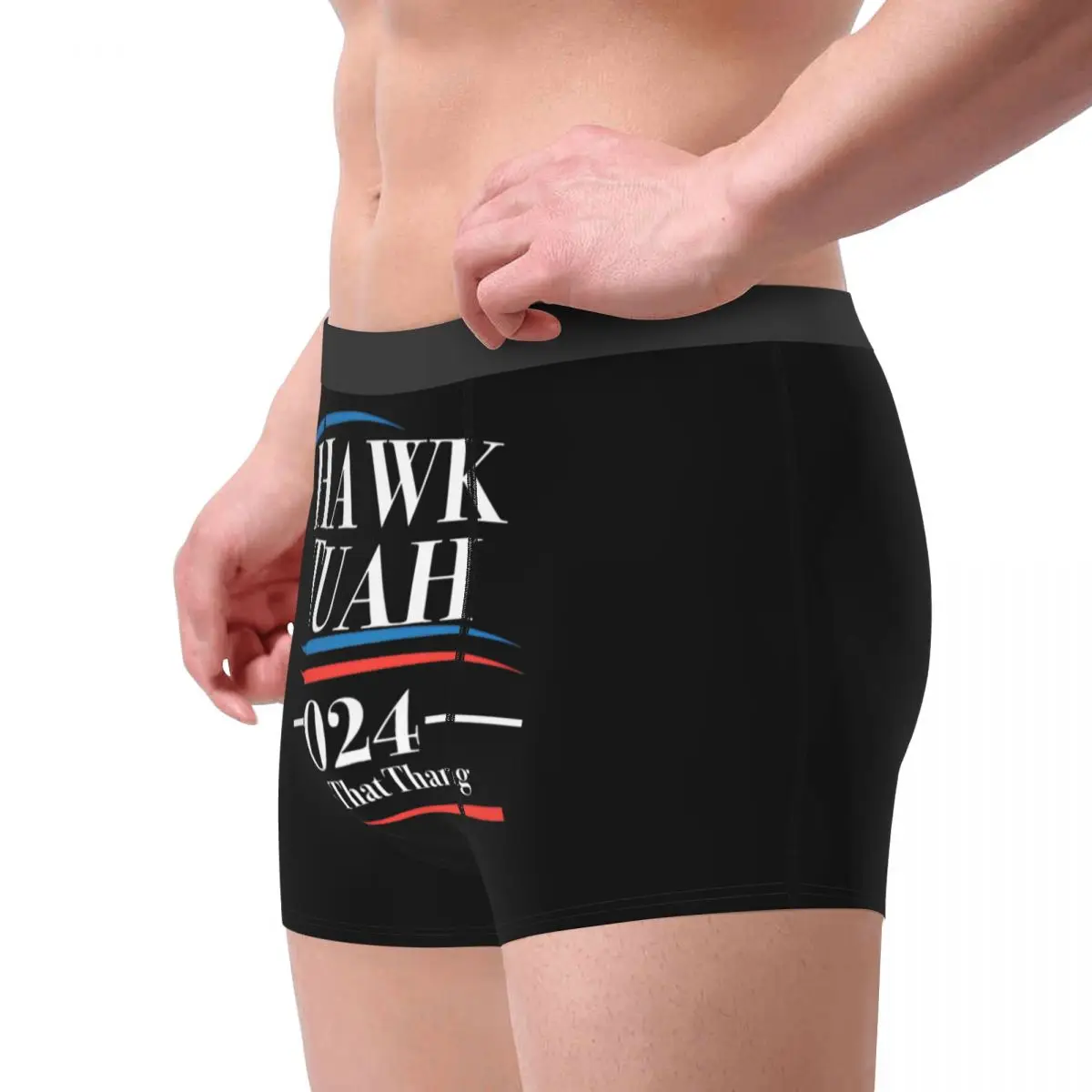 Man Hawk Tuah Spit On That Thang 2024 Underwear Funny Meme Funny Boxer Shorts Panties Male Breathable Underpants S-XXL