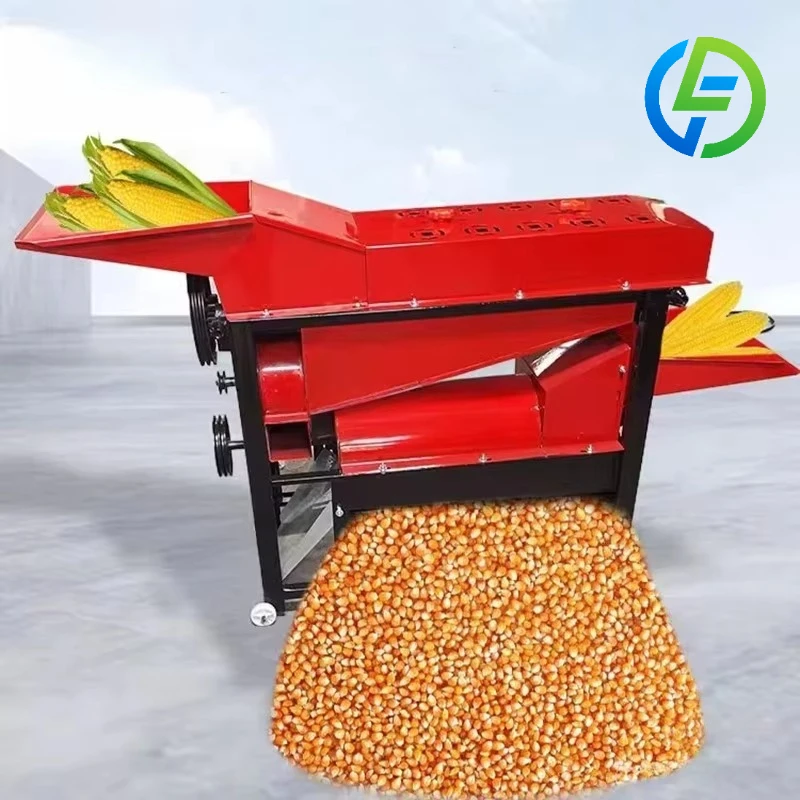 Customized Electric Low Price Corn Peeler and Sheller Machine Maize Husker Threshing Shelling Machine
