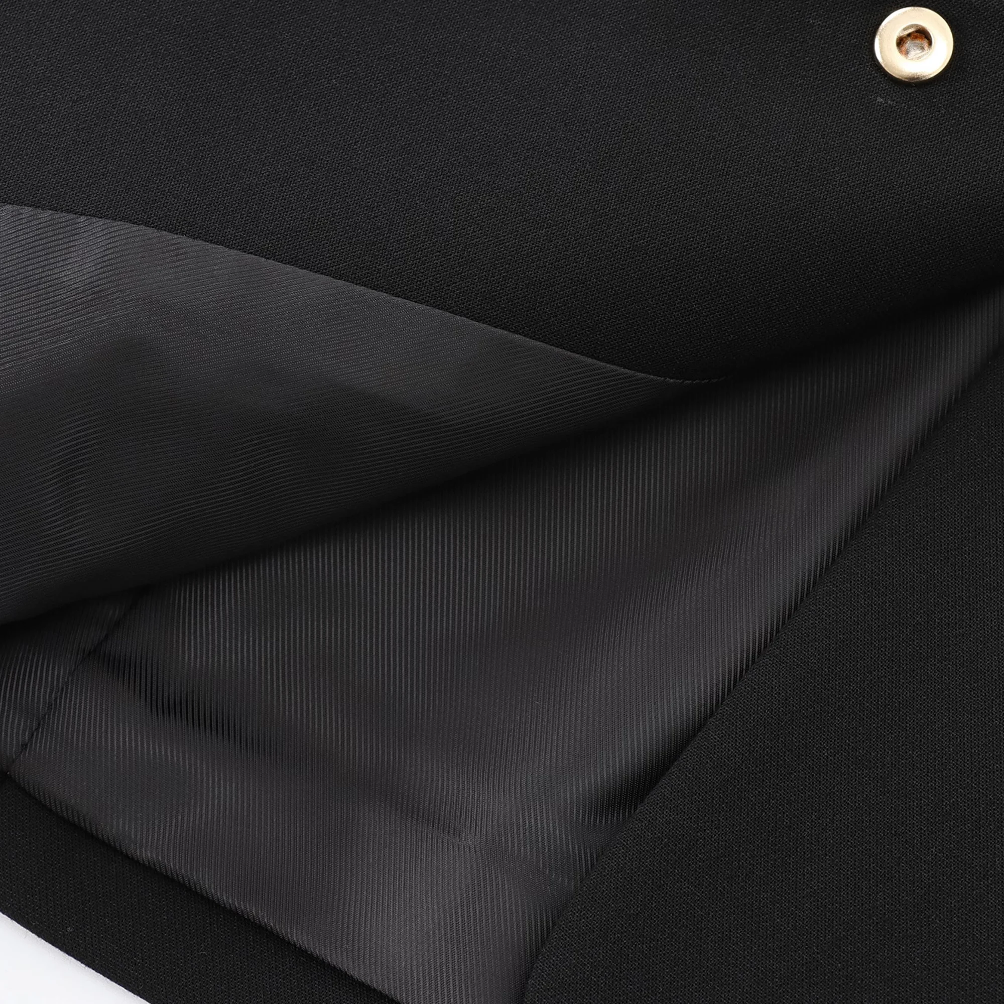 PB&ZA dames 2024 herfst en winter nieuwe jas opstaande kraag metalen gesp werkkleding ontluchter tas decoratie kort jasje