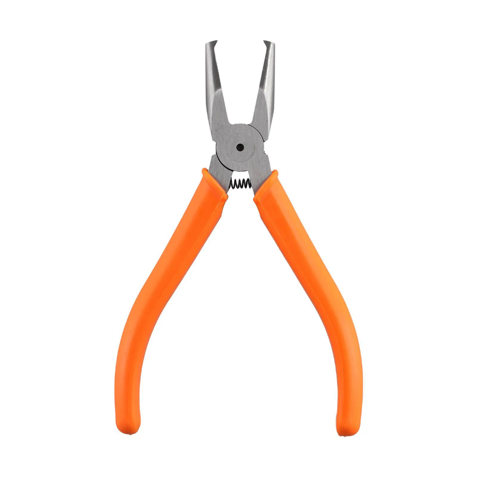 Plastic Cutting Pliers 90 Degree Double-EdgedCR-V Tip Cutter Nipper With Flush Jaw For Sprue Burrs Cutting Hand Tool