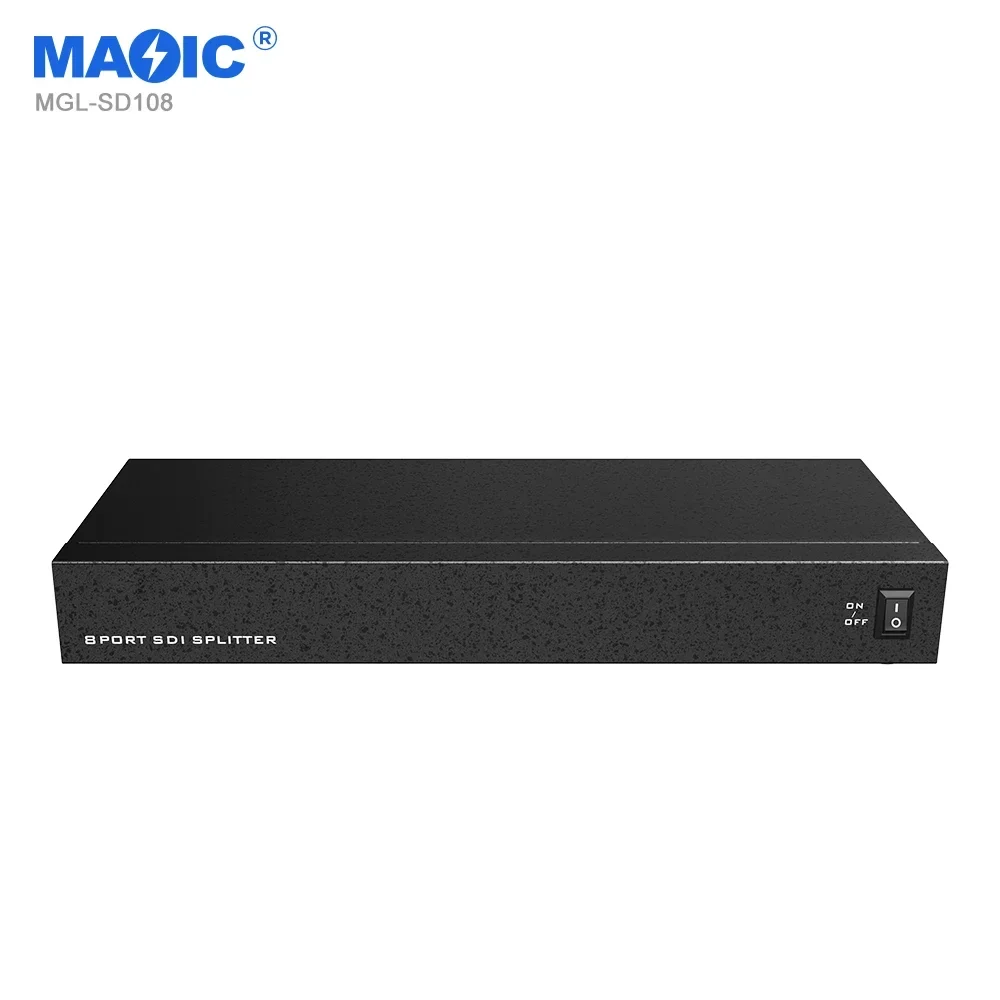 High Quality 1X8 SDI Video Splitter and Converter 1080p 1 Input 8 Output SDI Monitor Distribution Splitter Support SD/HD/3G SDI