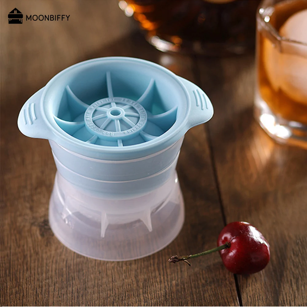 Silicone Sphere Round Ball Kitchen Accessories Ice Cube Maker Moldes De Silicona Candy Bar форма для льда Slushy Cup Gadget 제빙기