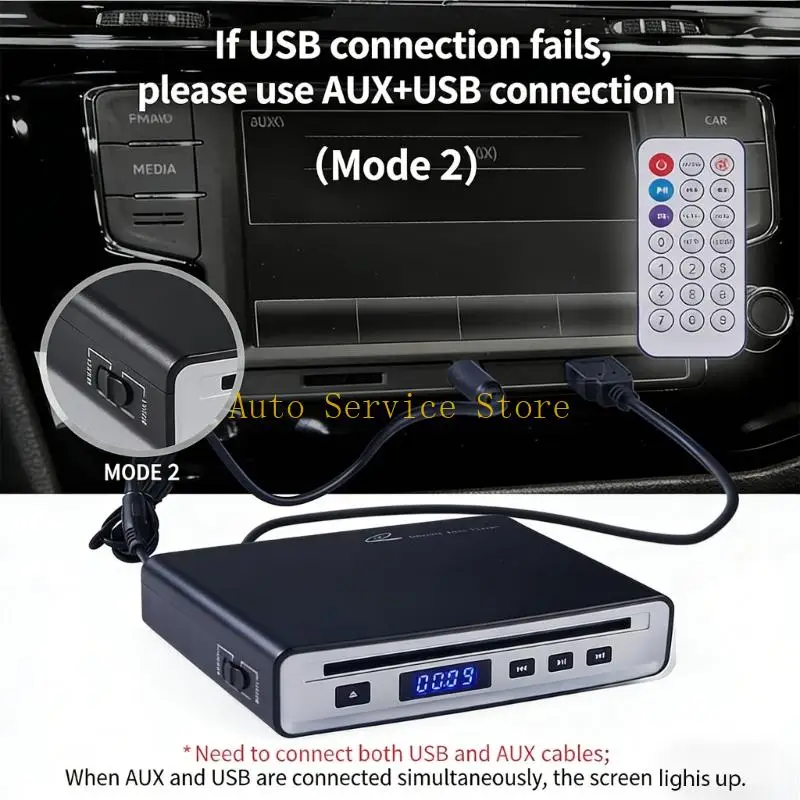 462A Modern Vehicle Music Device Built For USB Host And Aux Connection