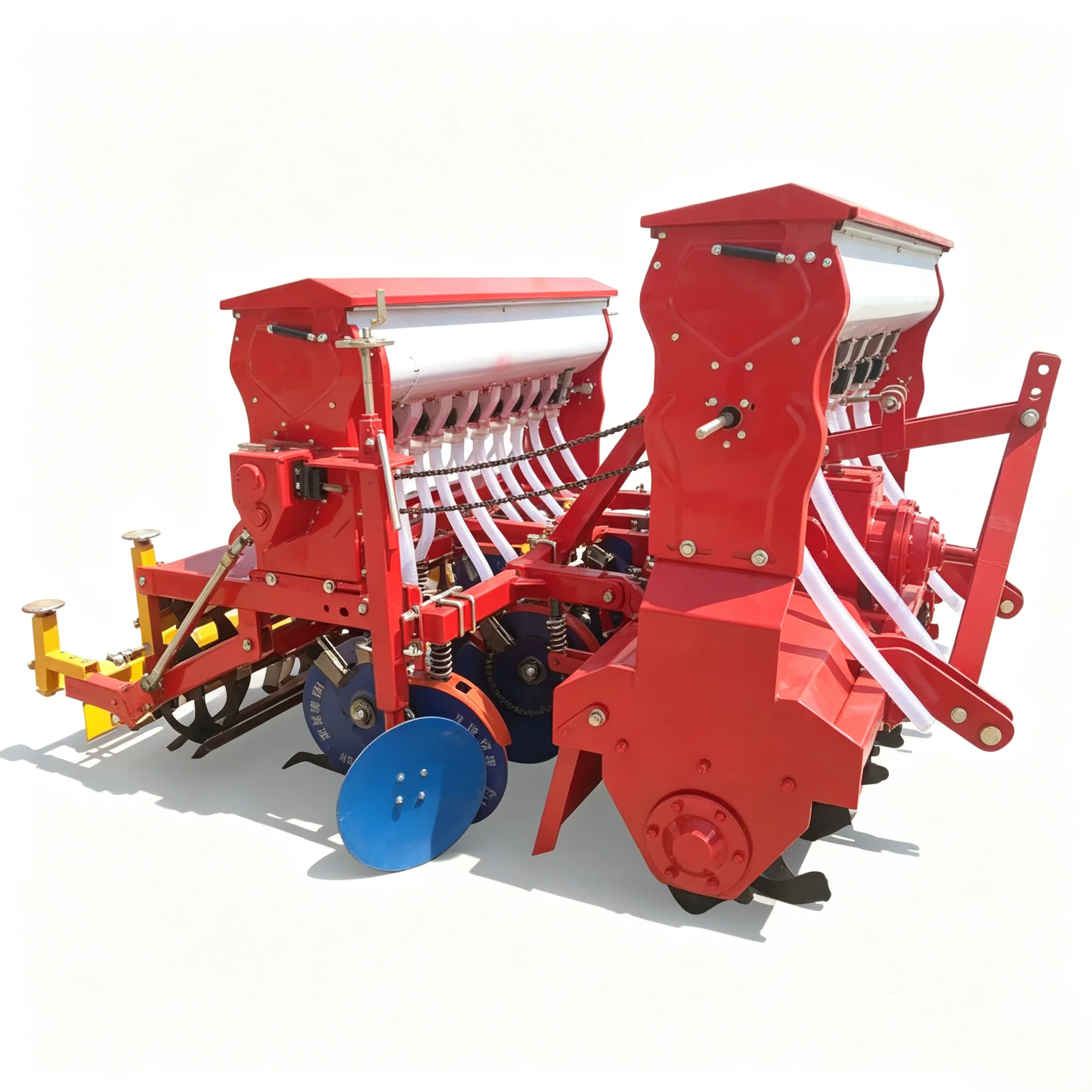 -For  Red Rotary Seeding Machine Multi-row Uniform Seed Metering Device Rigid Frame Dry Field Wheat Planter Depth Gear*