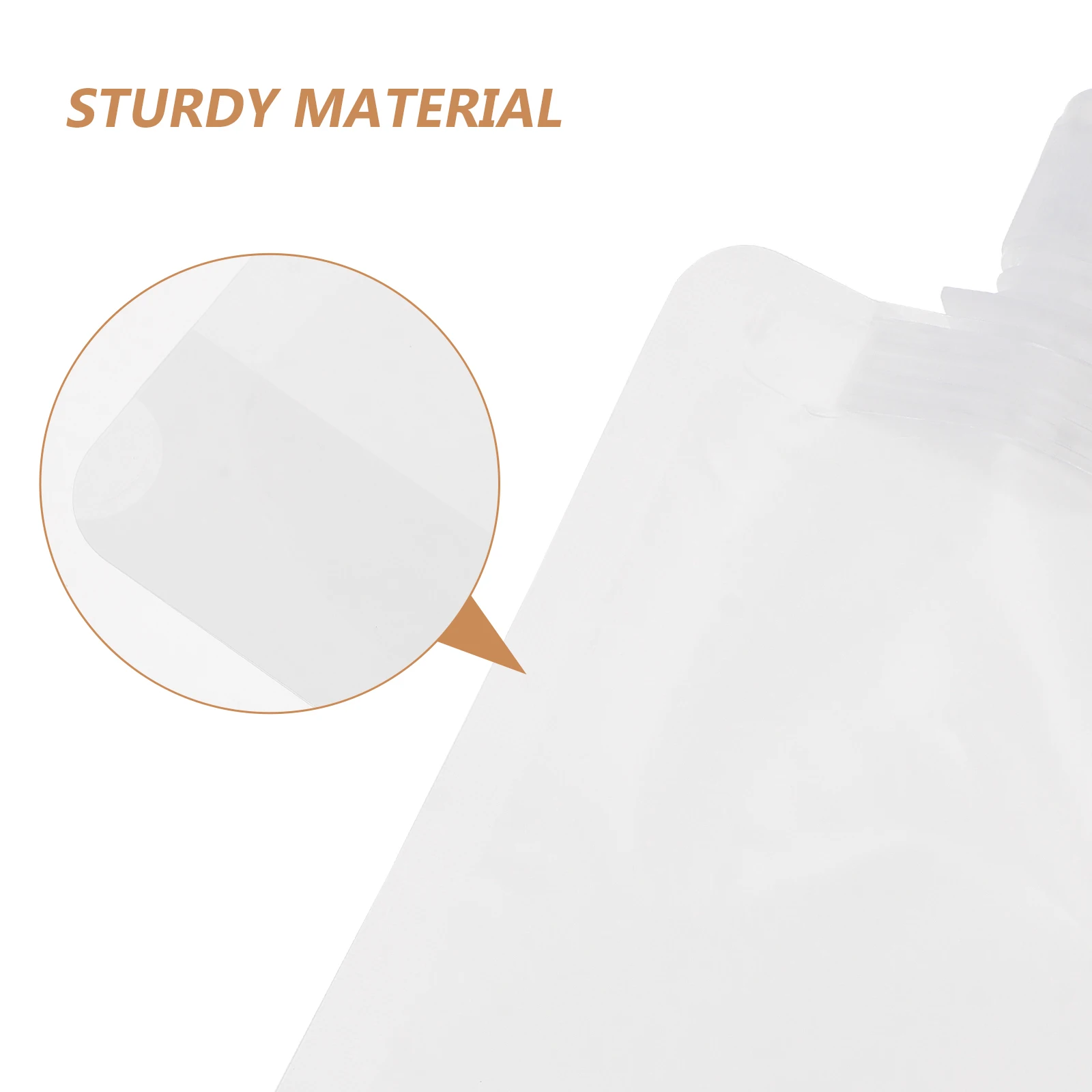

12pcs Leakproof Lotion Pouch Travel Storage Bag Refillable Portable Shampoo Container Space-Saving White