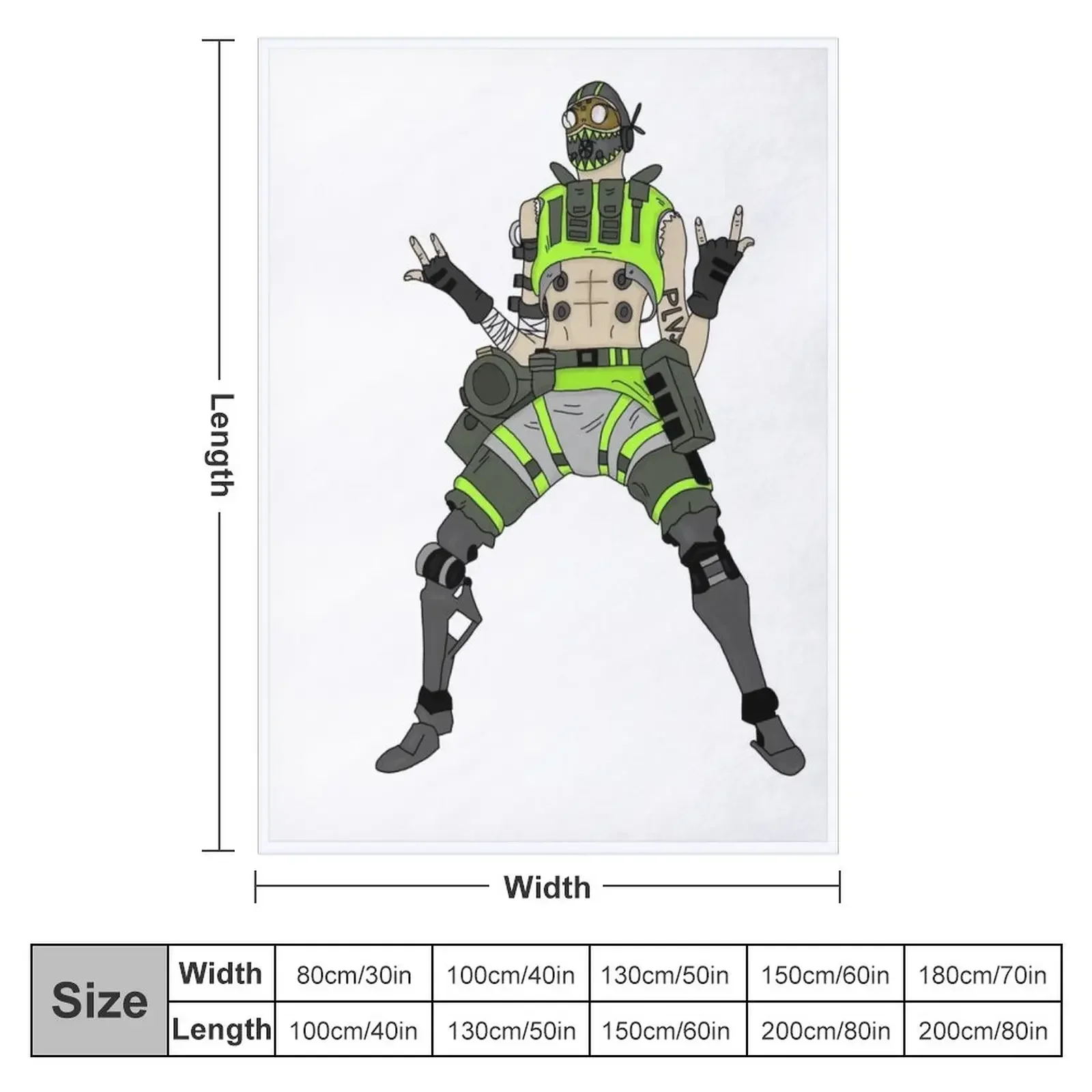 Apex Legends Octane Throw Blanket For Decorative Sofa Thin Blankets