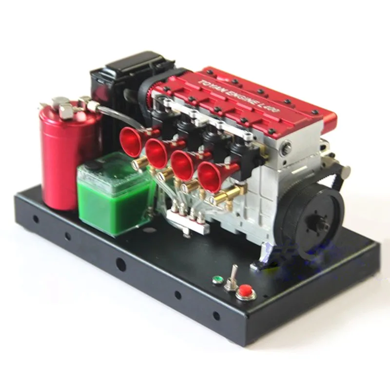 TOYAN FS-L400 14cc 4-cylinder Four-stroke Water-cooled Nitro Engine Model DIY Gasoline Engine Model Kit/finished Product