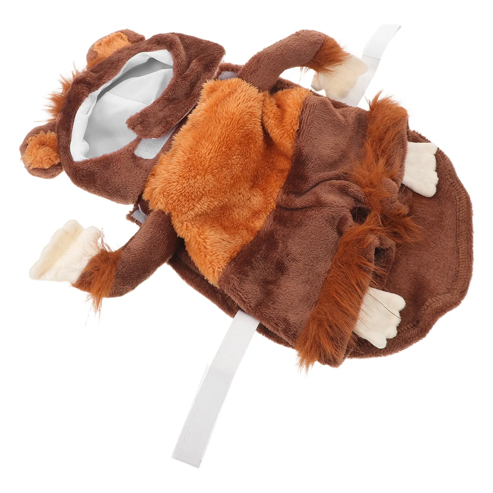 

Костюм обезьяны для маленьких собак: забавный дизайн, стоячая поза, пальто-куртка для питомца, одежда для праздников, вечеринок, фотосессий в помещении, размер M, забавный наряд для питомца