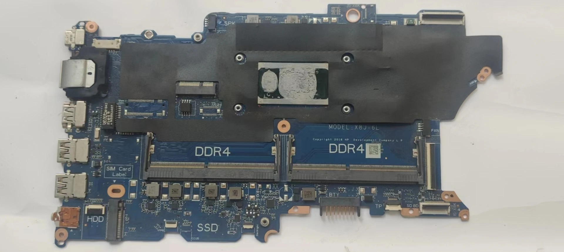 DAX8JMB16E0 For HP ProBook 440 G6 450 G6 Laptop Motherboard CPU I5-8265U DDR4 L44883-601