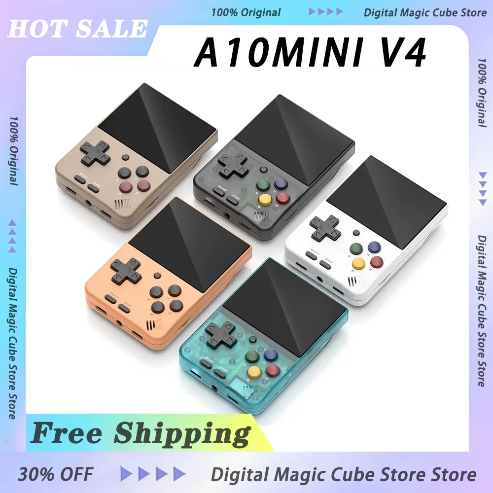 a10mini-v4-console-portatile-retro-linux-da-30-pollici-open-source-2026-lettore-di-giochi-wifi-portatile-nostalgico-gba-2000mah-regalo-per-giocatori