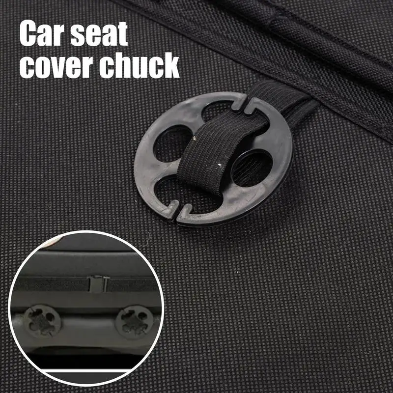 Car Seat Cover Plum Plate 10x Multifunctional Auto Seat Cushion Card Fixed Chucks Elastics Chucks Attachment Replacement