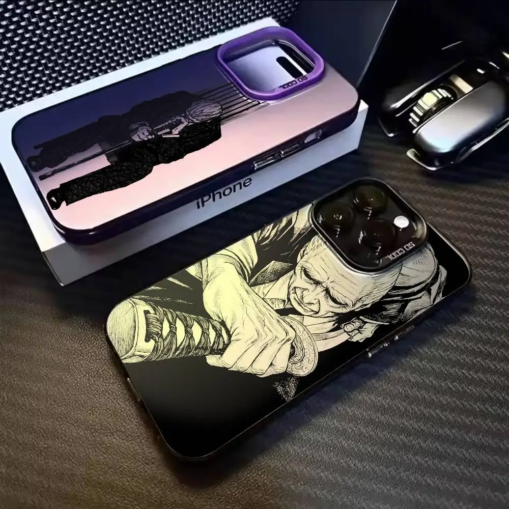 

SAKAMOTO DAYS Cool Manga Phone Case For iPhone 17,16,15,14,13,12,11,Mini,Pro,E,MAX White Matte Shockproof Cover