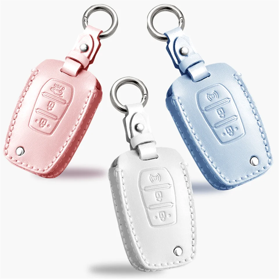 Car Key Cover Case for SsangYong Kyron Actyon Tivolan Korando Rexton Tivoli Key Holder Car Key Shell Car Key Accessories