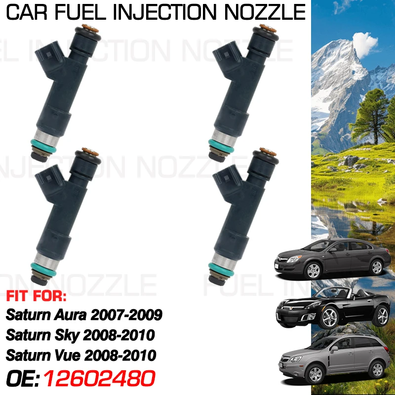 

1x Car Fuel Injectors Nozzle Injection for Saturn Aura 2007-2009 Saturn Sky Saturn Vue 2008-2010 Accessories 12602480 092098909