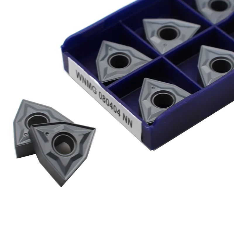 10PCS WNMG080404 NN LT10 WNMG080408 Original ภายนอกแทรกคาร์ไบด์เครื่องมือเครื่องกลึงเครื่องมิลลิ่งเครื่องมือ