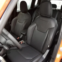 For Jeep Renegade 2014 2015 2016 2017 2018 2019 2020 2021 2022 2023 2024 2025 Custom Faux Leather Car Seat Covers Accessories
