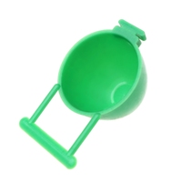 F92B Parrot Fruit Feeder Plastics Bowl Water Cup Feeding Tool to Keep Clean