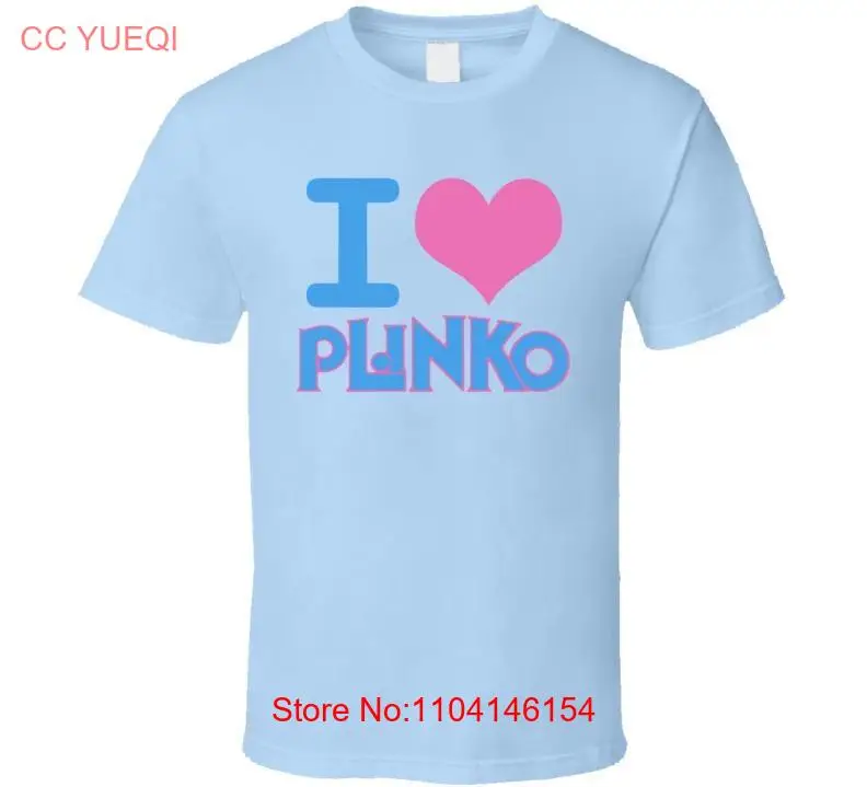 

Cool I Heart PLINKO The Price is Right Game Show T Shirt long or short sleeves