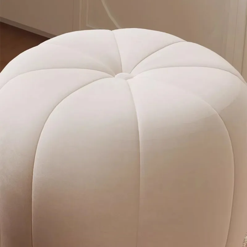 Portable Vanity Chairs Stool Adults Nordic Entrance Minimalist Luxury Stool Bedroom Gaming French Small Furniture Accessories view 5