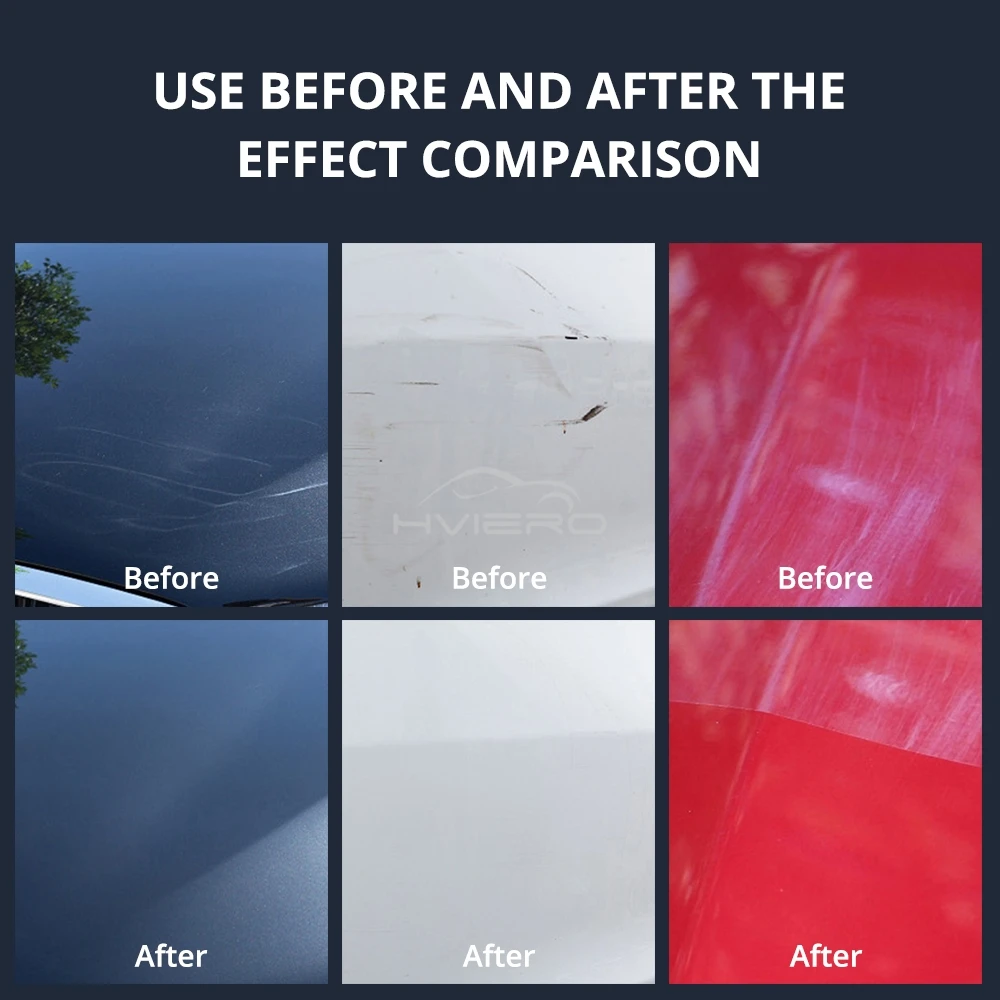 Car Body Compound Wax Styling Body Grinding Compound MC308 Paste Set Scratch Paint Care Shampoo Auto Polishing Polish Cleaning