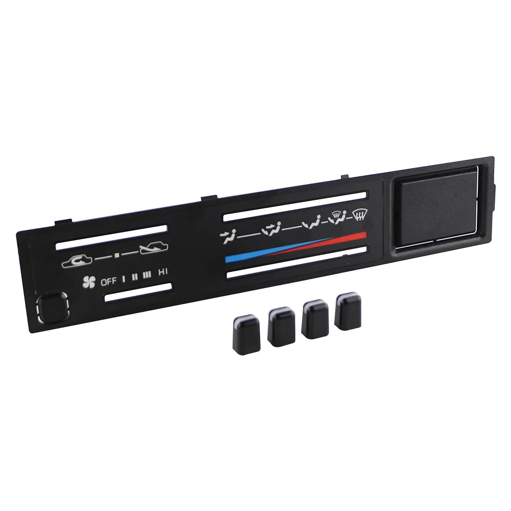 AC Panel for Toyota 4Runner 1988 1987 1986 1985 1984 Pickup Air Heater Climate Control Faceplate With 4 Knobs OE:55519-89143