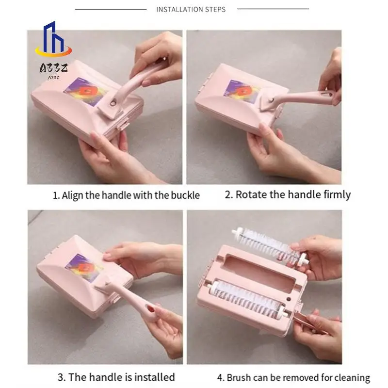 

A33Z-4PC щетка для ковров, крошек, настольная щетка, ручной очиститель крошек, ручные двойные роликовые подметальные машины для дома, спальни, офиса, мусора ковров