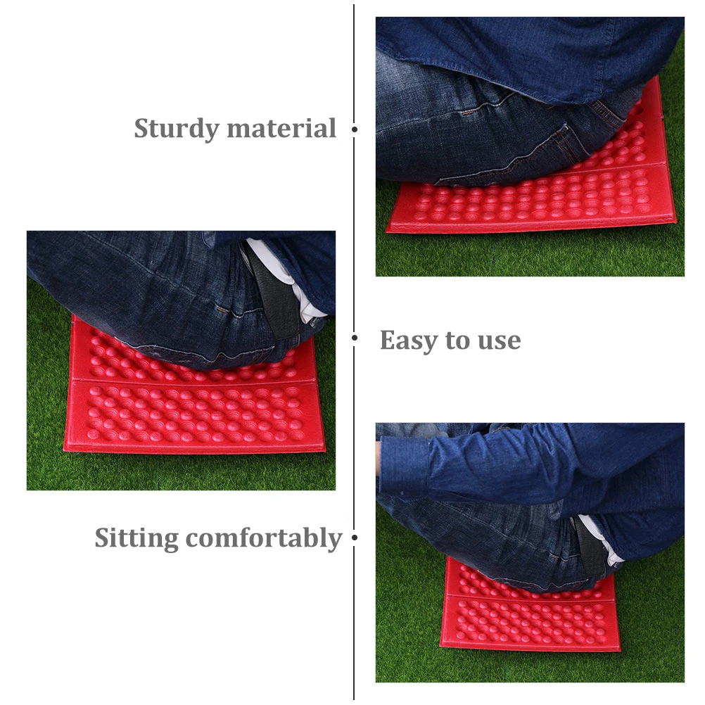 

3 Pcs Thick Durable XPE Picnic Mat Multifunctional Camping Seat Pad Outdoor Folding Moisture Proof Bright Color