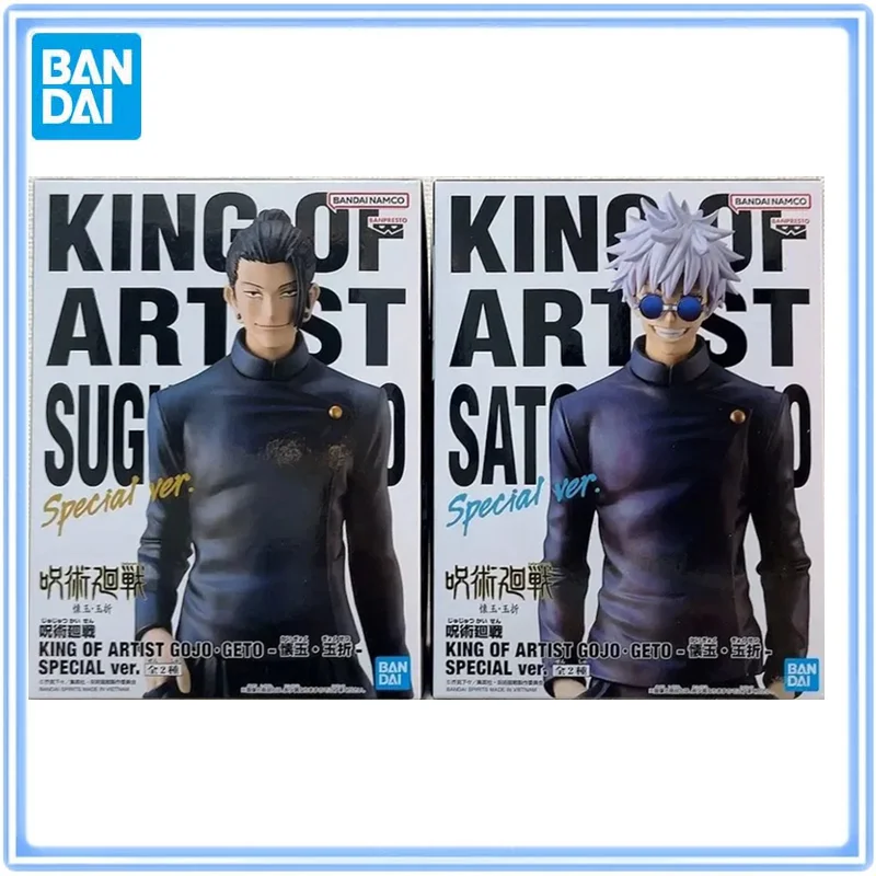 

Оригинальный аниме-мерч Jujutsu Kaisen: KING OF ARTIST GOJO GETO, специальная версия. Фигурки Geto Suguru и Satoru Gojo KOA: Модели для мальчиков, подарок