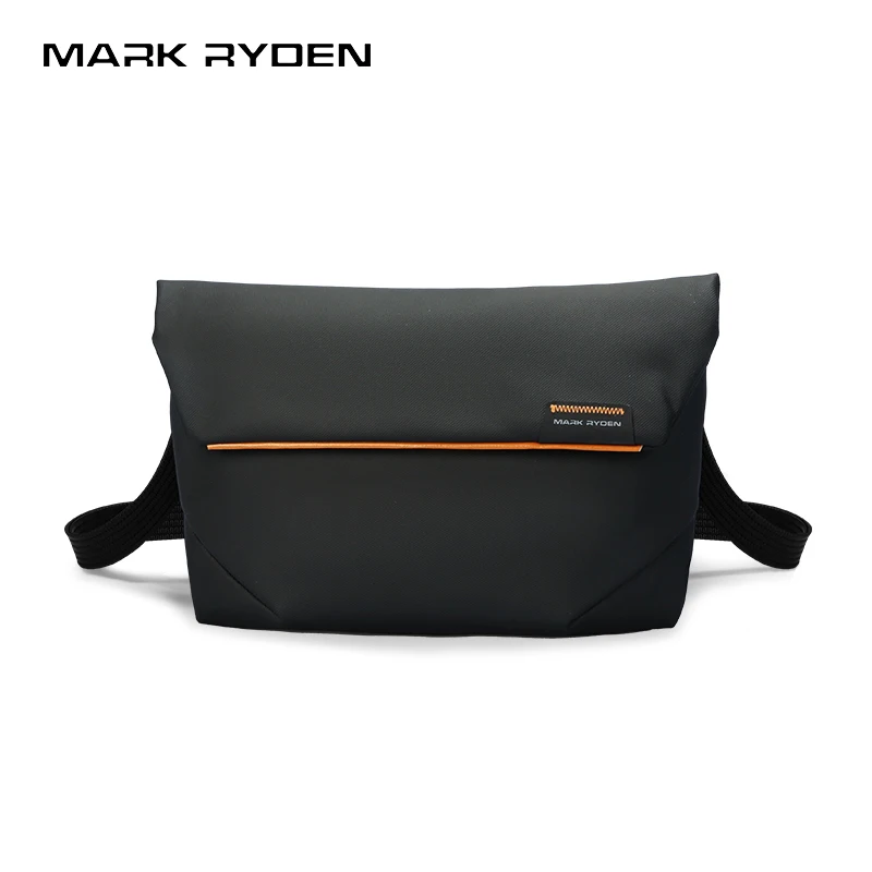 MARK RYDEN Men's Crossbody Bag, Magnetic Closure Water-Repellent Sling Bag with YKK Zipper, Compact Shoulder Bag