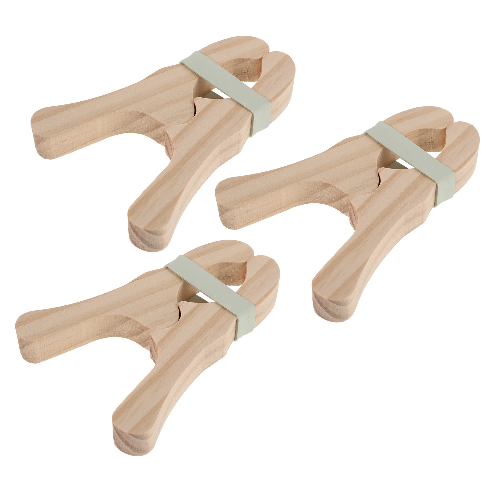 6Pcs Wooden Pretend Clips Kids Montessori Fort Blanket Silk Creative Building Accessories Handmade Toy Clips Toy for Children