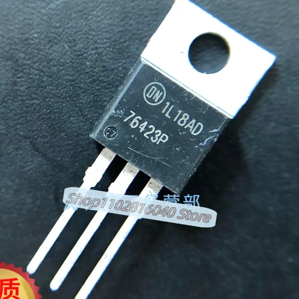 10PCS/Lot HUF76423P3 76423P  TO-220 33A 60V  In Stock Fast Shipping