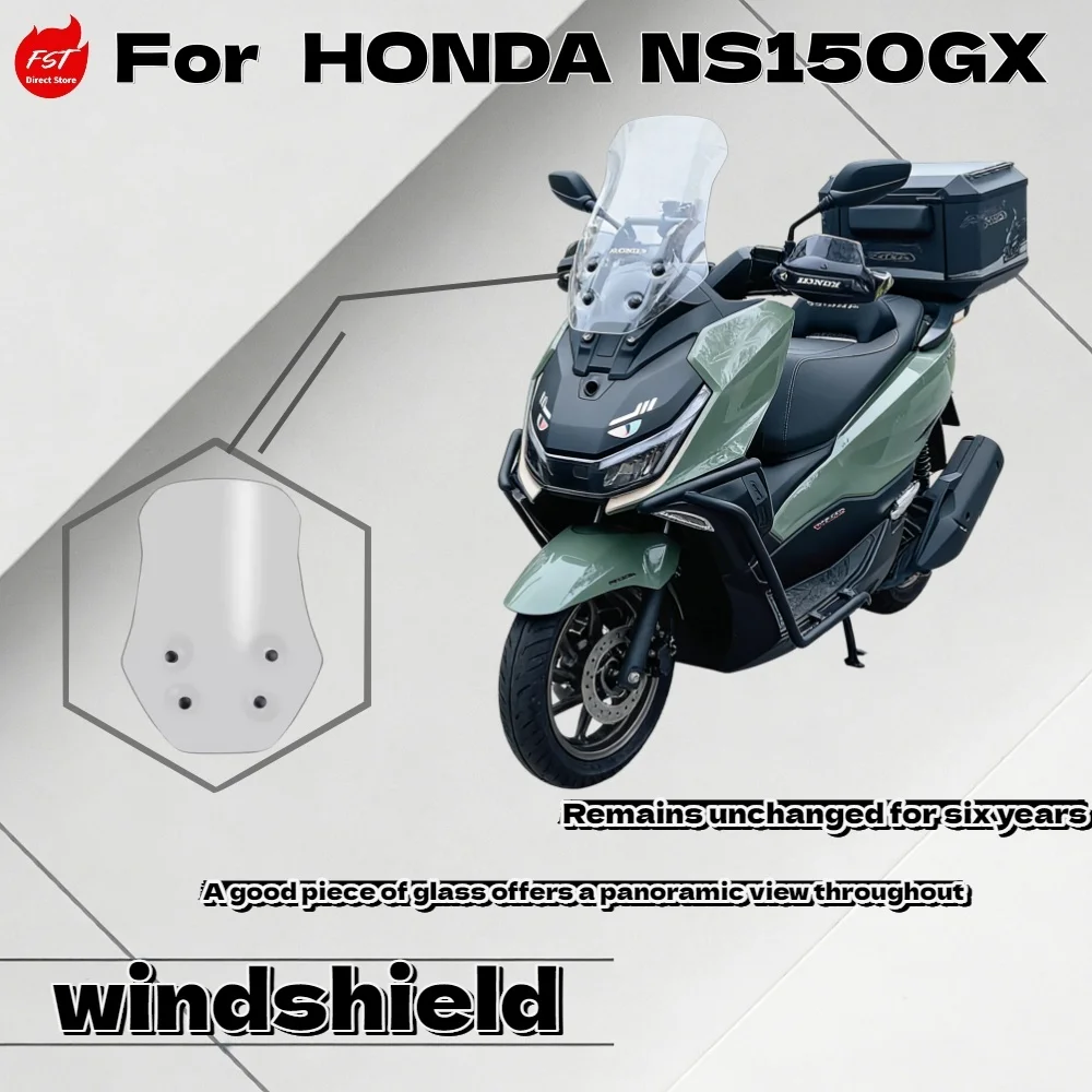 

For Sundiro H onda NS150GX Tall & Wide Windshield Front Fairing Modified Parts