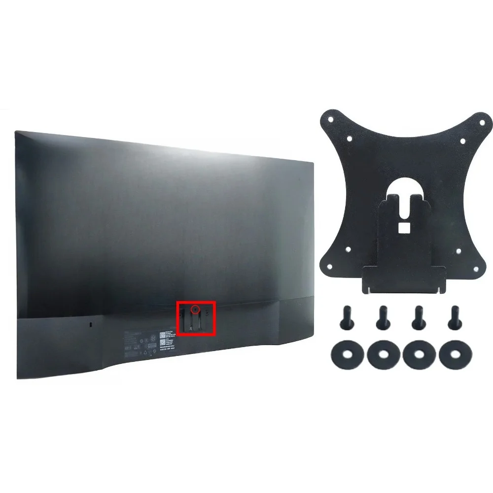 Brand New for Dell S2319HN S2419H S2719H SE2219 SE2419H SE2719 SE2719HR Monitors Wall Mount 75x75 &100x100 Monitor VESA Adapter