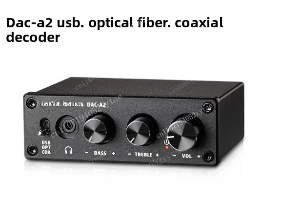 DAC-A2 Hi-Fi Optical Coaxial USB Headphone Amplifier Digital Audio DAC Decoder