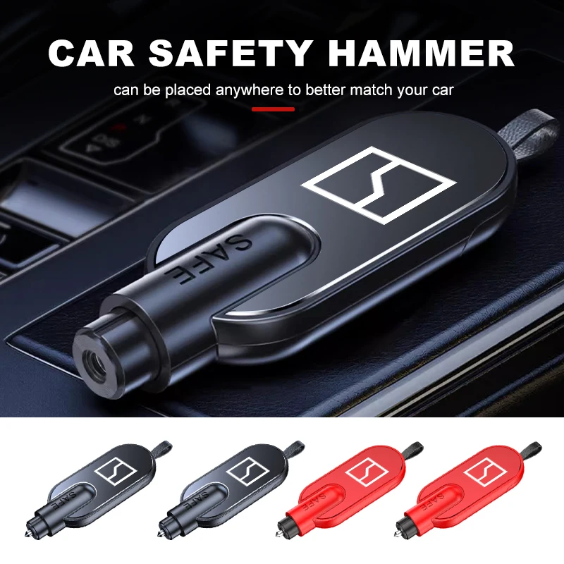 سيارة الطوارئ سلامة المطرقة القاطع نافذة الكسارة الهروب أداة ل Zeekr 001 2021 2022 2023 EV 2021-2023 009 كريبتون #1