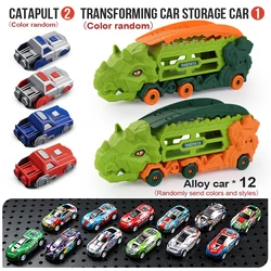 Triangle Dragon Multi layer Track Storage Car -Can Accommodate Multiple Cars, can eject Track Toy Car - Puzzle Science