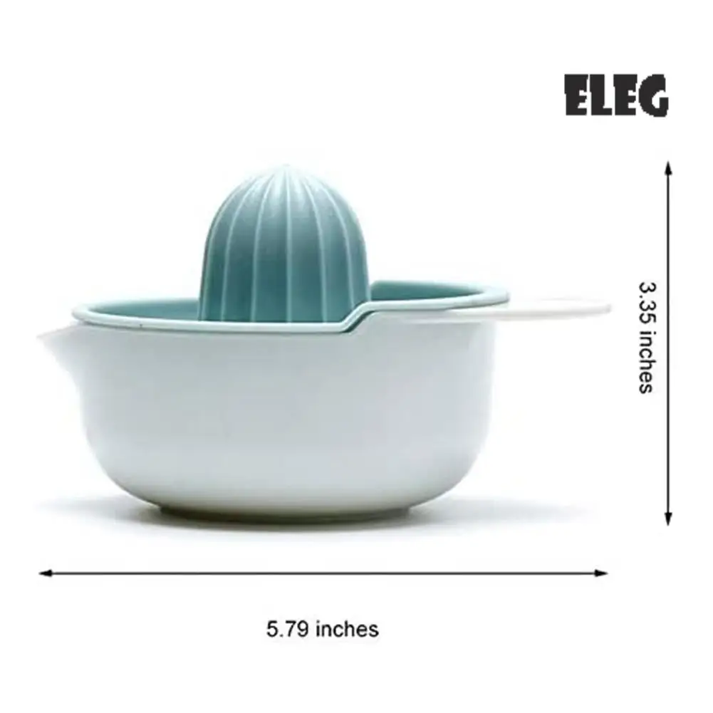 ELEG-Lemon Juicer, Lemon Citrus,Manual Juicer, Orange Manual Squeezer, Rotary Squeezer, Easy To Clean, Dishwasher Safe(1 Pcs)