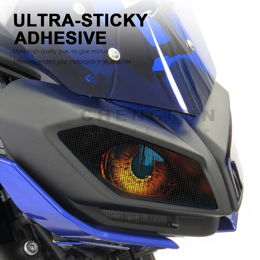Headlight Sticker Waterproof Motorcycle Decals for Yamaha MT 09 MT09 MT-09 2017 2018 2019 2020 Accessories Motorbike Stickers