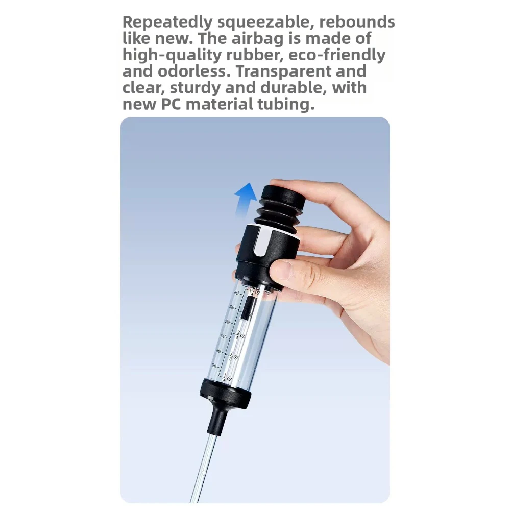 

Пылесос для аквариума для гравия, ручной насос, всасывающий теплообменник для туалетной воды, пружинная подушка безопасности, съемная конструкция