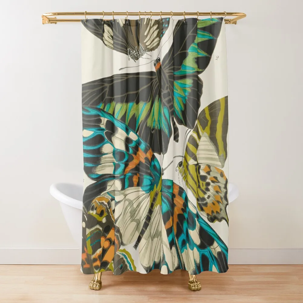 

Butterfly Print by E.A. Seguy, 1920s Shower Curtain Shower Set Modern Bathroom Accessories For Bathroom Funny Shower Curtain