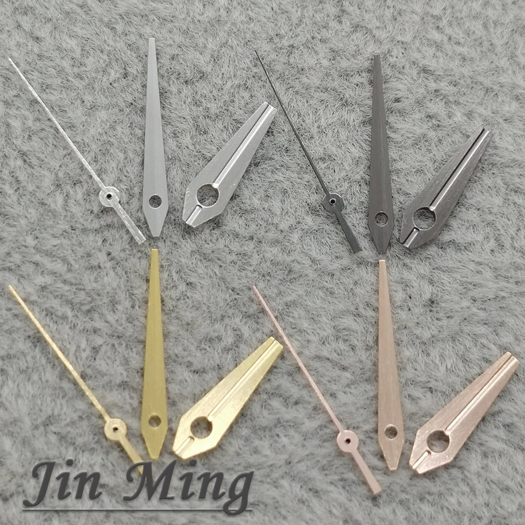 Hohe Qualität GS NH35 Modifizierte Uhr Hände 12,5*12*8 Gold Silber Gun Rose Gold Für NH35/NH36 /4R/7S Bewegung Uhren Zubehör