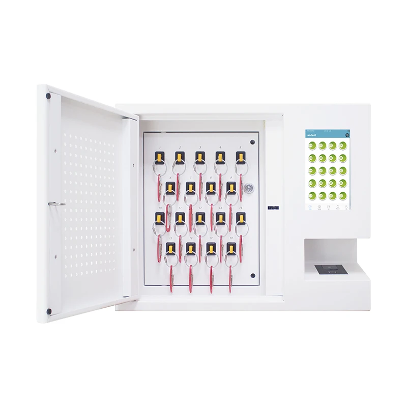 Landwell A-180E Electronic Security Wall-mounted Valet Key Storage Cabinet Blank Keys Product