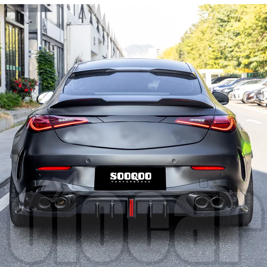 Oiomotors SQ Style Trockener Kohlefaser-Heckspoiler für BENZ C236 CLE53
