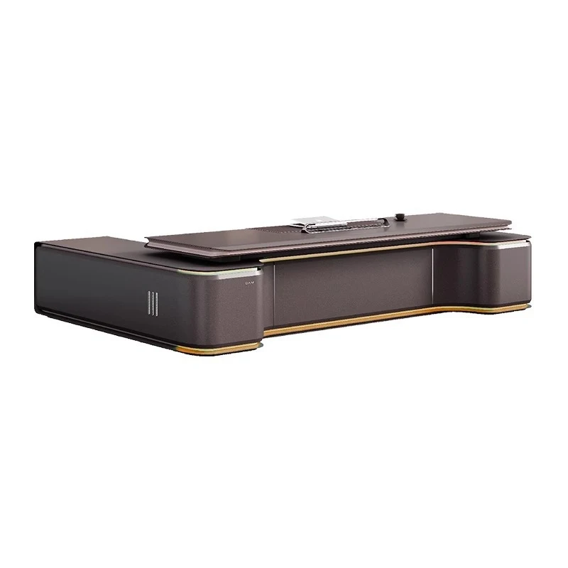 

Spont 2025 New Model High-End Luxury'S , , , Simple Modern Executive Desk With Light