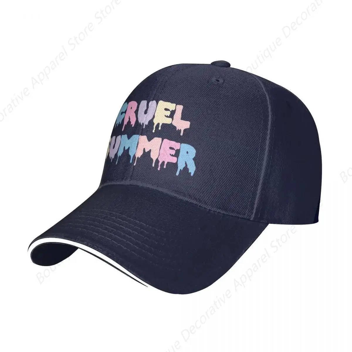 Cruel Summer Swiftie Lover Music Song Baseball Cap Casual The Eras Tour Sandwich Hats Men Women Adjustable Dad Hat Outdoor